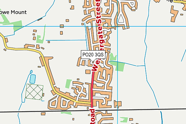 PO20 3QS map - OS VectorMap District (Ordnance Survey) PO20 3QS map - OS VectorMap District (Ordnance Survey)