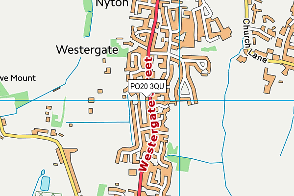 PO20 3QU map - OS VectorMap District (Ordnance Survey) PO20 3QU map - OS VectorMap District (Ordnance Survey)