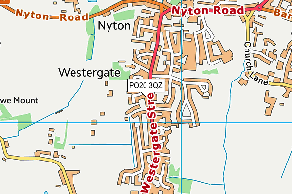 PO20 3QZ map - OS VectorMap District (Ordnance Survey) PO20 3QZ map - OS VectorMap District (Ordnance Survey)