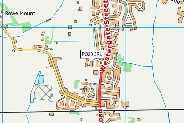 PO20 3RL map - OS VectorMap District (Ordnance Survey) PO20 3RL map - OS VectorMap District (Ordnance Survey)