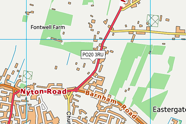 PO20 3RU map - OS VectorMap District (Ordnance Survey) PO20 3RU map - OS VectorMap District (Ordnance Survey)