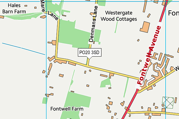 PO20 3SD map - OS VectorMap District (Ordnance Survey) PO20 3SD map - OS VectorMap District (Ordnance Survey)