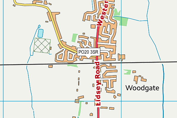 PO20 3SR map - OS VectorMap District (Ordnance Survey)