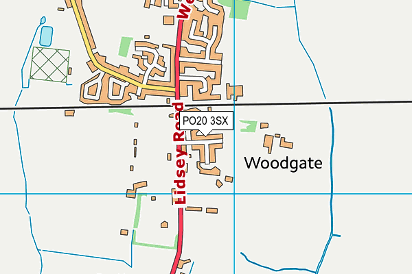 PO20 3SX map - OS VectorMap District (Ordnance Survey) PO20 3SX map - OS VectorMap District (Ordnance Survey)