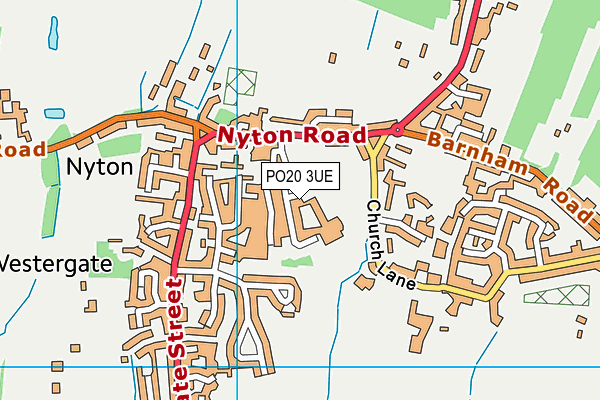 PO20 3UE map - OS VectorMap District (Ordnance Survey) PO20 3UE map - OS VectorMap District (Ordnance Survey)