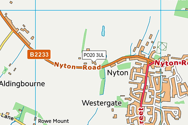 PO20 3UL map - OS VectorMap District (Ordnance Survey) PO20 3UL map - OS VectorMap District (Ordnance Survey)