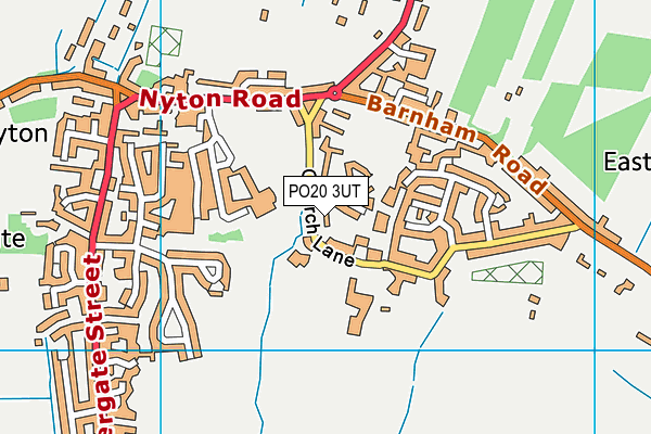 PO20 3UT map - OS VectorMap District (Ordnance Survey)