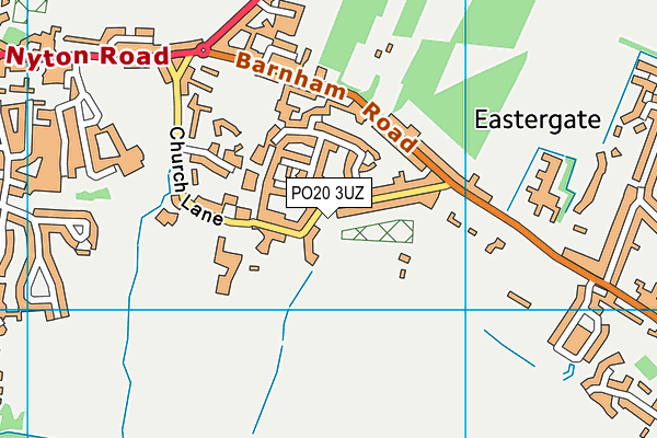 PO20 3UZ map - OS VectorMap District (Ordnance Survey) PO20 3UZ map - OS VectorMap District (Ordnance Survey)