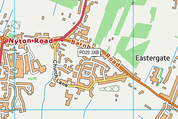 PO20 3XB map - OS VectorMap District (Ordnance Survey) PO20 3XB map - OS VectorMap District (Ordnance Survey)