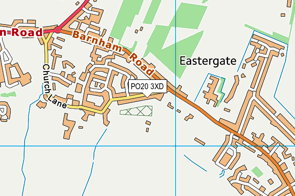 PO20 3XD map - OS VectorMap District (Ordnance Survey) PO20 3XD map - OS VectorMap District (Ordnance Survey)