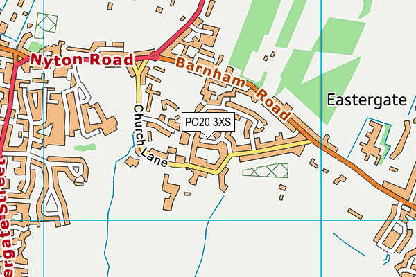 PO20 3XS map - OS VectorMap District (Ordnance Survey) PO20 3XS map - OS VectorMap District (Ordnance Survey)