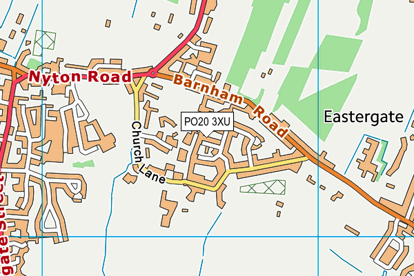 PO20 3XU map - OS VectorMap District (Ordnance Survey) PO20 3XU map - OS VectorMap District (Ordnance Survey)