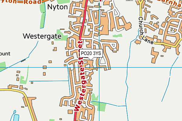 PO20 3YS map - OS VectorMap District (Ordnance Survey)