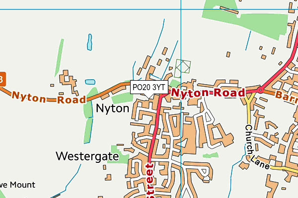 PO20 3YT map - OS VectorMap District (Ordnance Survey) PO20 3YT map - OS VectorMap District (Ordnance Survey)