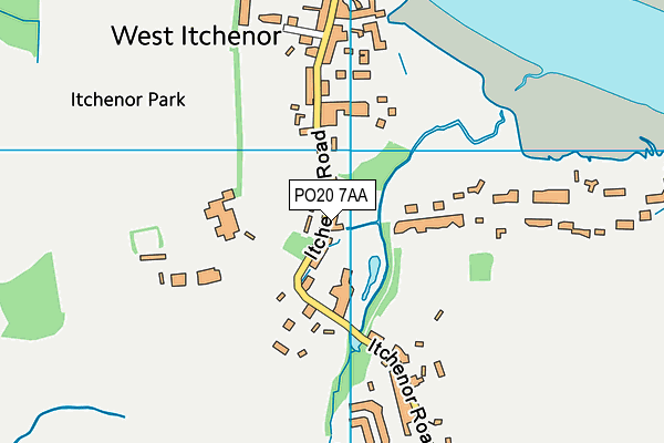 PO20 7AA map - OS VectorMap District (Ordnance Survey) PO20 7AA map - OS VectorMap District (Ordnance Survey)