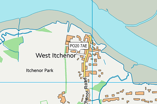PO20 7AE map - OS VectorMap District (Ordnance Survey) PO20 7AE map - OS VectorMap District (Ordnance Survey)