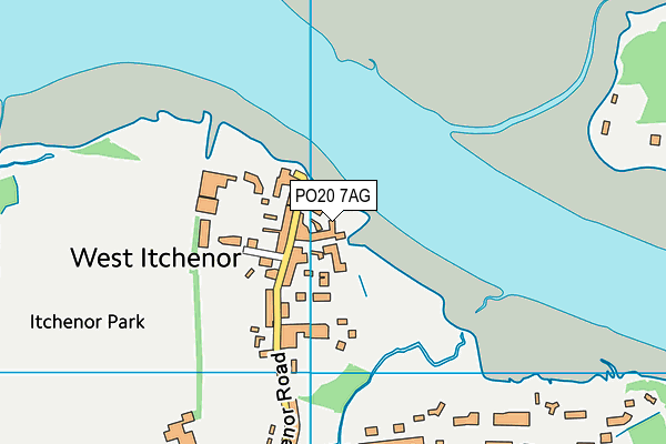 PO20 7AG map - OS VectorMap District (Ordnance Survey) PO20 7AG map - OS VectorMap District (Ordnance Survey)