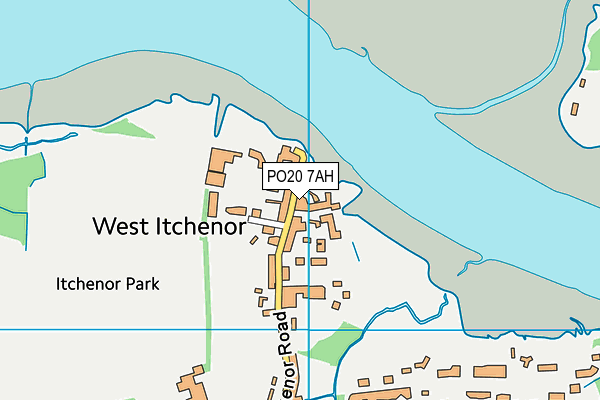 PO20 7AH map - OS VectorMap District (Ordnance Survey) PO20 7AH map - OS VectorMap District (Ordnance Survey)