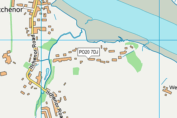 PO20 7DJ map - OS VectorMap District (Ordnance Survey) PO20 7DJ map - OS VectorMap District (Ordnance Survey)