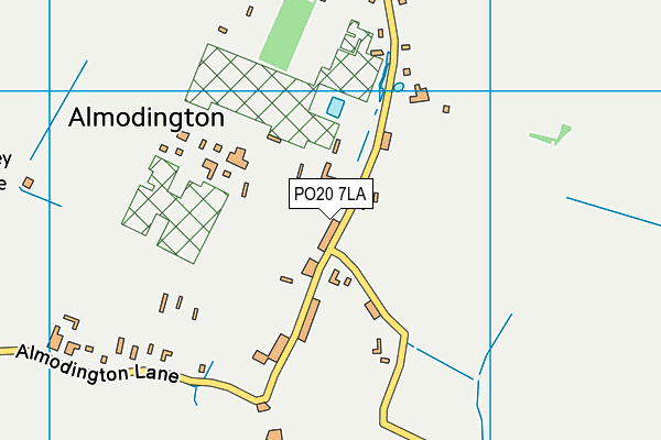 PO20 7LA map - OS VectorMap District (Ordnance Survey) PO20 7LA map - OS VectorMap District (Ordnance Survey)