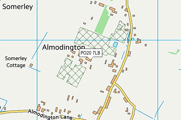 PO20 7LB map - OS VectorMap District (Ordnance Survey) PO20 7LB map - OS VectorMap District (Ordnance Survey)