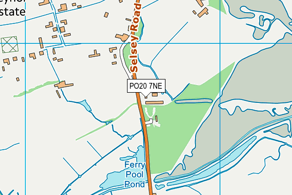 PO20 7NE map - OS VectorMap District (Ordnance Survey) PO20 7NE map - OS VectorMap District (Ordnance Survey)