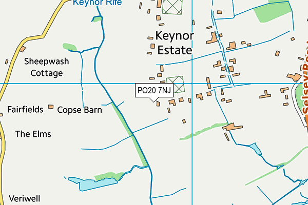 PO20 7NJ map - OS VectorMap District (Ordnance Survey) PO20 7NJ map - OS VectorMap District (Ordnance Survey)