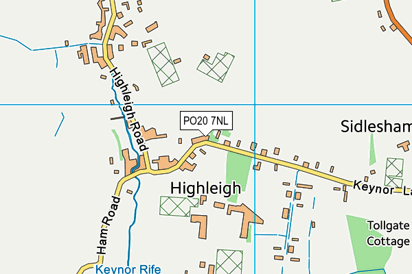 PO20 7NL map - OS VectorMap District (Ordnance Survey) PO20 7NL map - OS VectorMap District (Ordnance Survey)