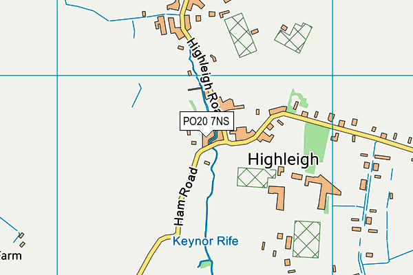 PO20 7NS map - OS VectorMap District (Ordnance Survey) PO20 7NS map - OS VectorMap District (Ordnance Survey)