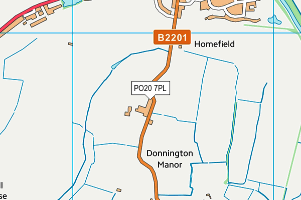 PO20 7PL map - OS VectorMap District (Ordnance Survey) PO20 7PL map - OS VectorMap District (Ordnance Survey)