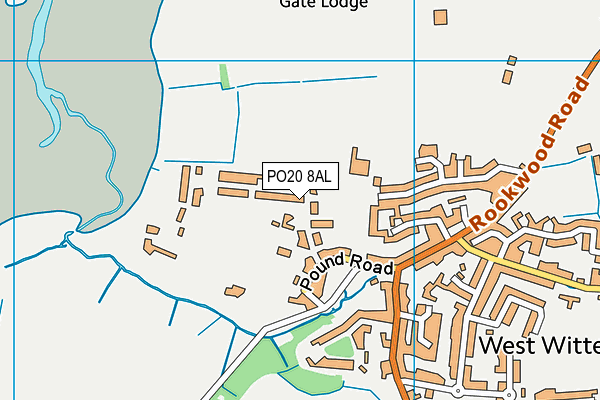 PO20 8AL map - OS VectorMap District (Ordnance Survey) PO20 8AL map - OS VectorMap District (Ordnance Survey)