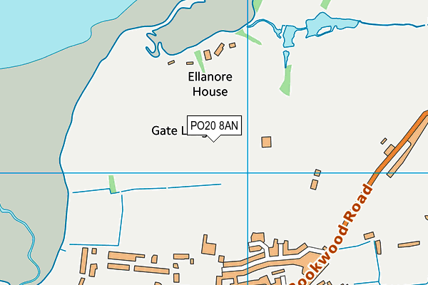 PO20 8AN map - OS VectorMap District (Ordnance Survey) PO20 8AN map - OS VectorMap District (Ordnance Survey)
