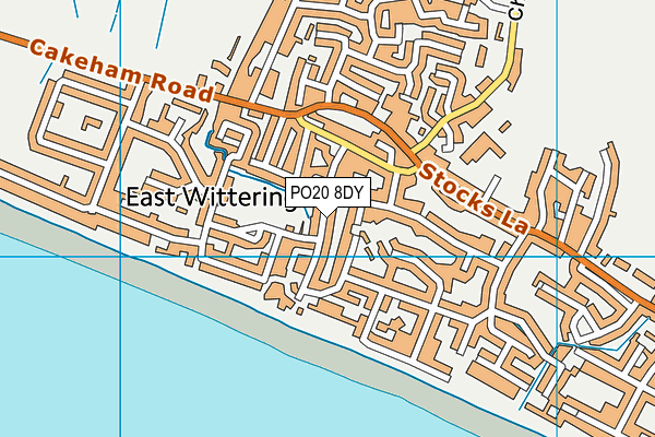 PO20 8DY map - OS VectorMap District (Ordnance Survey) PO20 8DY map - OS VectorMap District (Ordnance Survey)