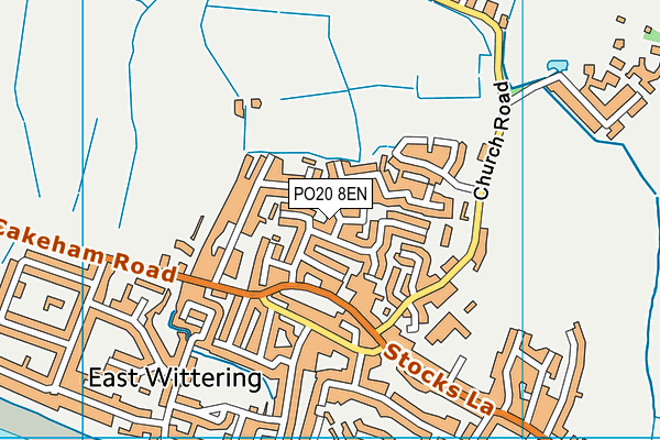 PO20 8EN map - OS VectorMap District (Ordnance Survey) PO20 8EN map - OS VectorMap District (Ordnance Survey)