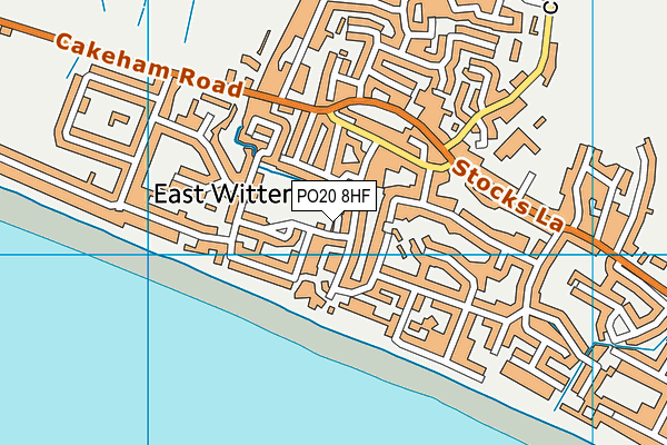 PO20 8HF map - OS VectorMap District (Ordnance Survey) PO20 8HF map - OS VectorMap District (Ordnance Survey)