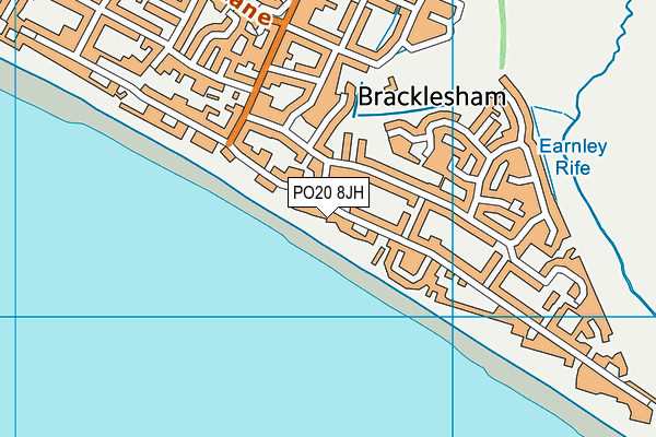 PO20 8JH map - OS VectorMap District (Ordnance Survey) PO20 8JH map - OS VectorMap District (Ordnance Survey)