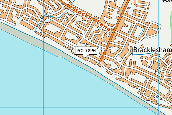 PO20 8PH map - OS VectorMap District (Ordnance Survey) PO20 8PH map - OS VectorMap District (Ordnance Survey)