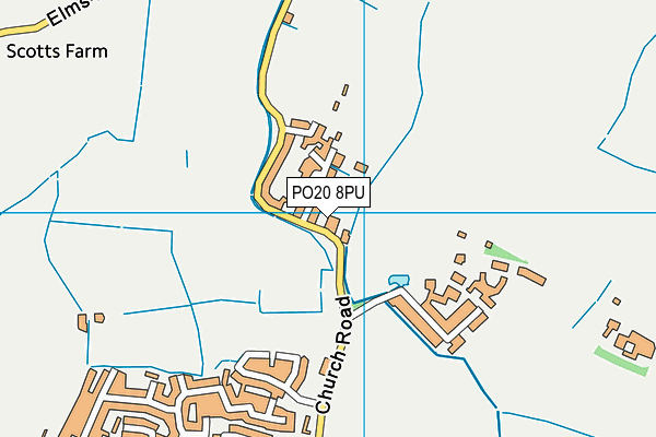 PO20 8PU map - OS VectorMap District (Ordnance Survey) PO20 8PU map - OS VectorMap District (Ordnance Survey)