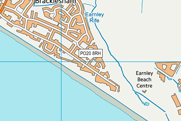 PO20 8RH map - OS VectorMap District (Ordnance Survey) PO20 8RH map - OS VectorMap District (Ordnance Survey)