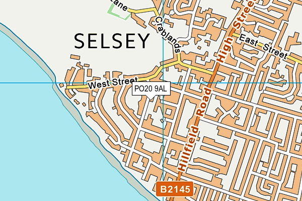PO20 9AL map - OS VectorMap District (Ordnance Survey) PO20 9AL map - OS VectorMap District (Ordnance Survey)
