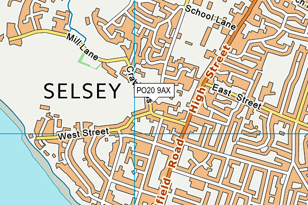 PO20 9AX map - OS VectorMap District (Ordnance Survey) PO20 9AX map - OS VectorMap District (Ordnance Survey)