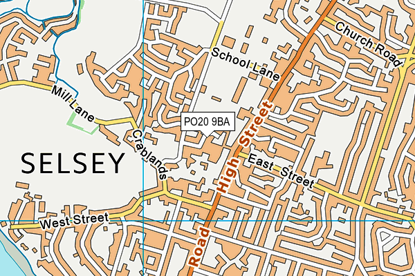 PO20 9BA map - OS VectorMap District (Ordnance Survey) PO20 9BA map - OS VectorMap District (Ordnance Survey)