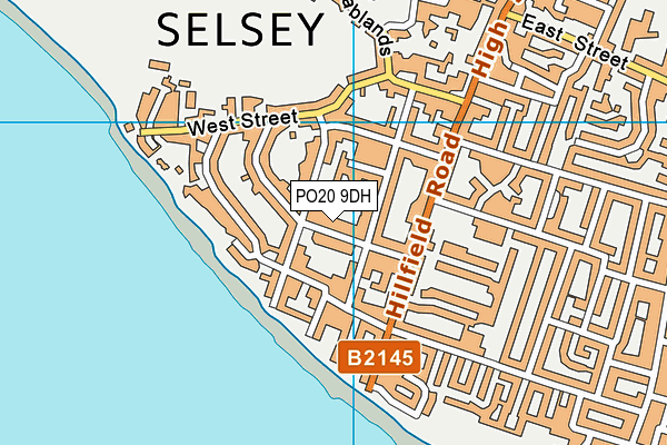 PO20 9DH map - OS VectorMap District (Ordnance Survey) PO20 9DH map - OS VectorMap District (Ordnance Survey)