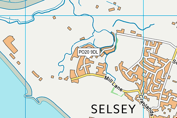 PO20 9DL map - OS VectorMap District (Ordnance Survey) PO20 9DL map - OS VectorMap District (Ordnance Survey)