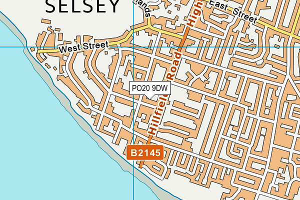 PO20 9DW map - OS VectorMap District (Ordnance Survey) PO20 9DW map - OS VectorMap District (Ordnance Survey)