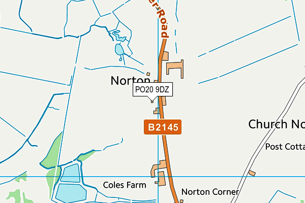 PO20 9DZ map - OS VectorMap District (Ordnance Survey) PO20 9DZ map - OS VectorMap District (Ordnance Survey)
