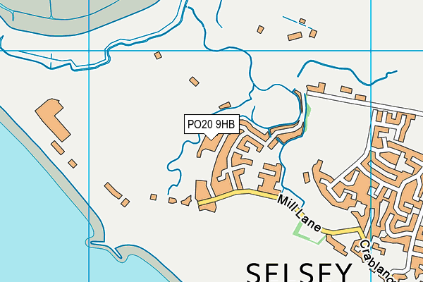 PO20 9HB map - OS VectorMap District (Ordnance Survey) PO20 9HB map - OS VectorMap District (Ordnance Survey)