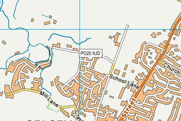 PO20 9JD map - OS VectorMap District (Ordnance Survey) PO20 9JD map - OS VectorMap District (Ordnance Survey)