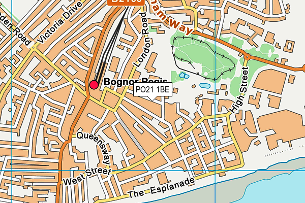PO21 1BE map - OS VectorMap District (Ordnance Survey) PO21 1BE map - OS VectorMap District (Ordnance Survey)