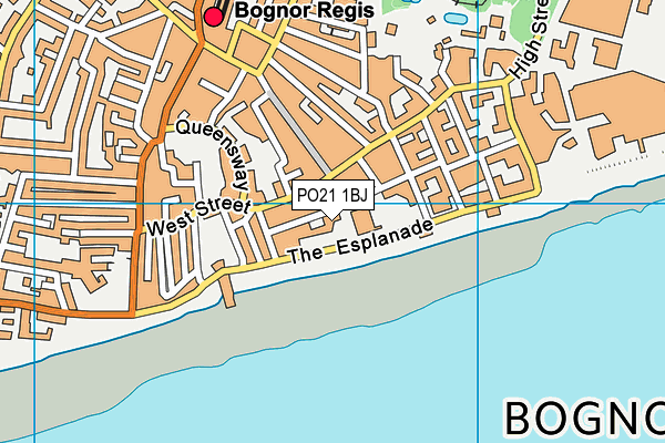 PO21 1BJ map - OS VectorMap District (Ordnance Survey) PO21 1BJ map - OS VectorMap District (Ordnance Survey)